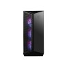 CARCASA MSI Middle Tower, ATX, "MPG GUNGNIR 110M", fara sursa, sticla securizata, fanx4, USB 3.2 gen 1x2, USB 3.2 gen 2 Type-Cx2