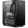 CARCASA MSI Middle Tower, E-ATX, "MPG SEKIRA 100P", fara sursa,sticla securizata, fanx3, USB 3.2 gen 1x2, USB 3.2 gen 2 Type-Cx1