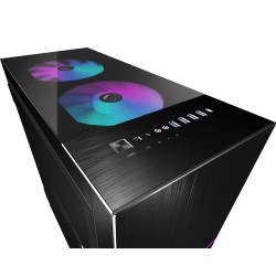 CARCASA MSI Middle Tower, E-ATX, "MPG SEKIRA 500X", fara sursa,sticla securizata,fanx5,USB 3.2 gen 1x4,USB 3.2 gen2 Type-Cx1,Jac