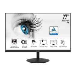 MONITOR MSI - gaming 27 inch, home | office, IPS, Full HD (1920 x 1080), Wide, 250 cd/mp, 5 ms, VGA | HDMI, "PRO MP271" (timbru 
