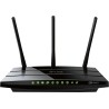 ROUTER TP-LINK wireless 1200Mbps, 4 porturi Gigabit, 3 antene externe, Dual Band AC1200 "Archer C1200" (timbru verde 2 lei)