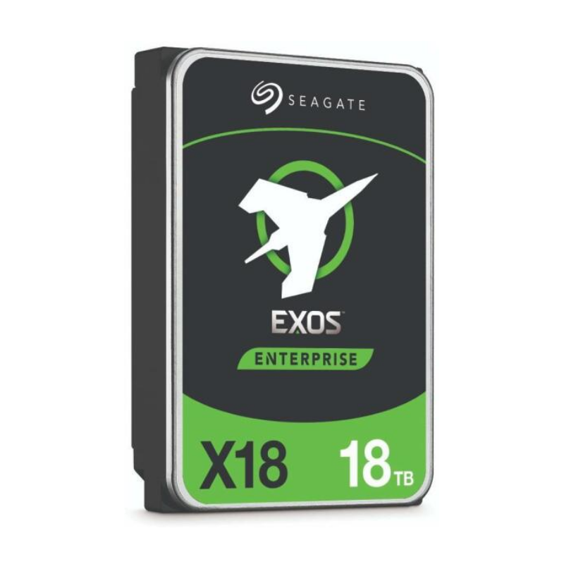HDD SEAGATE 18TB, Exos X18, 7.200 rpm, buffer 256 MB, pt server, "ST18000NM001J" (timbru verde 0.8 lei)