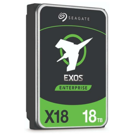 HDD SEAGATE 18TB, Exos X18, 7.200 rpm, buffer 256 MB, pt server, "ST18000NM001J" (timbru verde 0.8 lei)