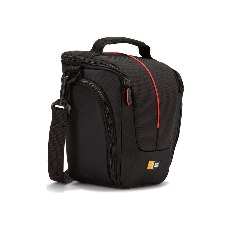 GEANTA pt. camera compacta, CASE LOGIC, buzunar intern | buzunar lateral x 2, curea detasabila, negru, "DCB306K"/3201025