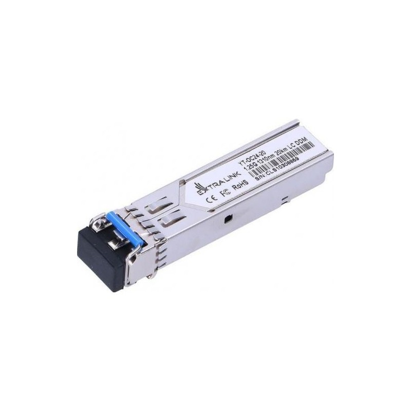 EXTRALINK ex.2183 YT-OC24-20 1.25G SFP LX-LC Single-Mode 1310nm 20km DDM, "EX.2183"