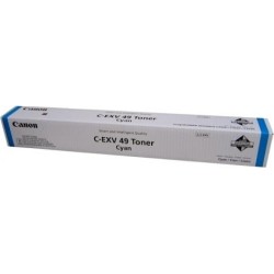 Toner Original Canon Cyan, EXV49C, pentru IR C3320 Advance|IR C3320I Advance|IR C3325I Advance|IR C3330I Advance|IR C3520I Advan