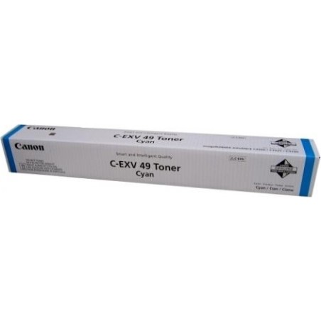 Toner Original Canon Cyan, EXV49C, pentru IR C3320 Advance|IR C3320I Advance|IR C3325I Advance|IR C3330I Advance|IR C3520I Advan