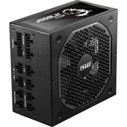 SURSA MSI, 750 W, "MPG A750GF" modulara, ATX 12V, fan 140 mm x 1, 80 Plus Gold, MB 20+4 pin x 1, CPU 4+4 pin x 2, PCI-E 6+2 pin 