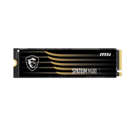 SSD MSI SPATIUM M480, 1TB, M.2, PCIe Gen4.0 x4, 3D Nand, R/W: 7000/6800 MB/s, "SPATIUM M480 PCIE 4.0 NVME M.2 1TB"