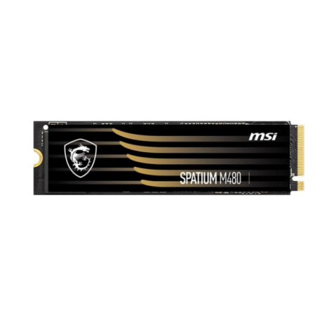SSD MSI SPATIUM M480, 1TB, M.2, PCIe Gen4.0 x4, 3D Nand, R/W: 7000/6800 MB/s, "SPATIUM M480 PCIE 4.0 NVME M.2 1TB"