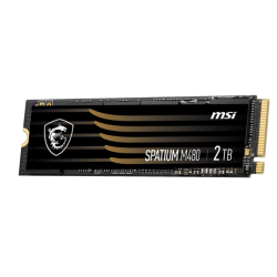 SSD MSI SPATIUM M480, 2TB, M.2, PCIe Gen4.0 x4, 3D Nand, R/W: 7000/6800 MB/s, "SPATIUM M480 PCIE 4.0 NVME M.2 2TB"