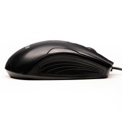 MOUSE  Spacer, PC sau NB, cu fir, USB, optic,  1200 dpi, butoane/scroll 3/1, , negru, "SPMO-M11" (timbru verde 0.18 lei)