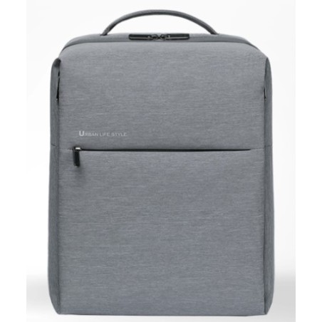 RUCSAC XIAOMI, pt. notebook de max 15.6 inch, 1 compartiment, buzunar frontal | buzunar lateral, 17 litri, poliester, gri, "2640