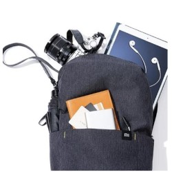 RUCSAC XIAOMI, pt. notebook de max 14 inch, 1 compartiment, buzunar frontal, 10 litri, poliester, negru, "20375"