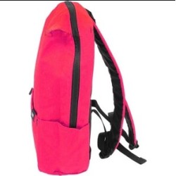 RUCSAC XIAOMI, pt. notebook de max 14 inch, 1 compartiment, buzunar frontal, 10 litri, poliester, roz, "20379"