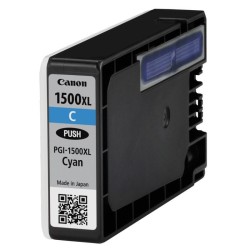 Cartus Cerneala Original Canon Cyan, PGI-1500XLC, pentru Maxify MB2050|MB2150|MB2350|MB2750, , (timbru verde 0.15 lei), "BS9193B