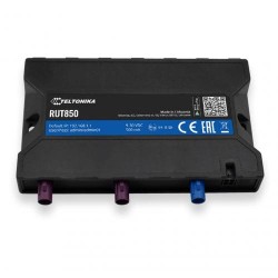 TELTONIKA RUT850 COMPACT AUTOMOTIVE LTE ROUTER WITH GPS RUT850 911210, "RUT850 911210" (timbru verde 0.8 lei)
