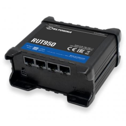 TELTONIKA RUT950 U022C0 LTE ROUTER DUAL SIM 4X FE, "RUT950U022C0" (timbru verde 0.8 lei)
