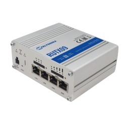 ROUTER LTE Teltonika "RUTX09", 1 x WAN port 10/100/1000 Mbps, 3 x LAN port 10/100/1000 Mbps, 4G (LTE) Cat 6 viteza max. 300 Mbps