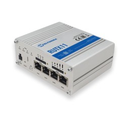 ROUTER LTE Teltonika "RUTX11", 1 x WAN port 10/100/1000 Mbps, 3 x LAN port 10/100/1000 Mbps, Wi-Fi 802.11b/g/n/ac, Bluetooth 4.0