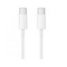 CABLU alimentare smartphone Xiaomi, USB Type-C (T) la USB Type-C (T), cauciuc, lungime 1,5 m, alb, "18713" (timbru verde 0.08 le