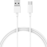 CABLU alimentare smartphone Xiaomi, USB Type-C (T) la USB 2.0 (T), cauciuc, lungime 1 m, alb, "28975" (timbru verde 0.08 lei)