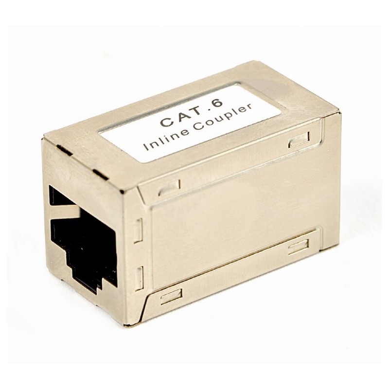 CUPLA RJ-45 GEMBIRD pt. cablu FTP, Cat6, RJ-45 (M) x 2, metal, 1 buc, "NCA-LC6S-01"