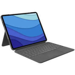 LOGITECH Combo Touch for iPad Air (4th generation) - GREY - US - INTNL, "920-010272" (timbru verde 0.8 lei)