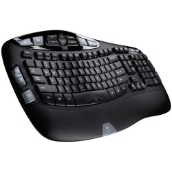 LOGITECH Wireless Keyboard K350 - EMEA Business - UK layout, "920-004483" (timbru verde 0.8 lei)