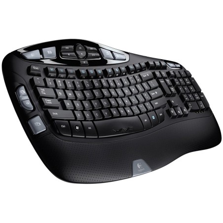 LOGITECH Wireless Keyboard K350 - EMEA Business - UK layout, "920-004483" (timbru verde 0.8 lei)