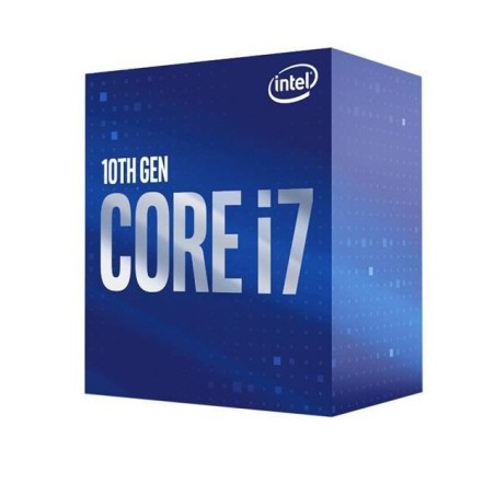 CPU INTEL i7-10700F, skt LGA 1200, Core i7, frecventa 2.9 GHz, turbo 4.8 GHz, 8 nuclee, putere 65 W, "BX8070110700F S RH70"