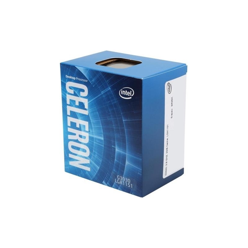 CPU INTEL, skt. LGA 1151 Intel Celeron, G3930, frecventa 2.9 GHz, turbo 2.9 GHz, 2 nuclee, putere 51 W, cooler, "BX80677G3930"
