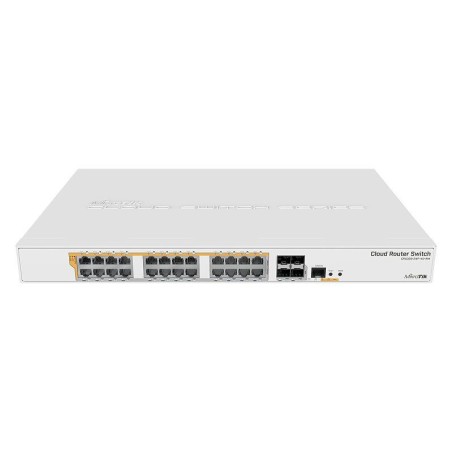 NET ROUTER/SWITCH 24 POE+/SFP+/CRS328-24P-4S+RM MIKROTIK, "CRS328-24P-4S+RM" (timbru verde 2 lei)