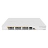 NET ROUTER/SWITCH 24 POE+/SFP+/CRS328-24P-4S+RM MIKROTIK, "CRS328-24P-4S+RM" (timbru verde 2 lei)