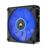 VENTILATOR CORSAIR, "ML120 LED ELITE Blue Premium", pt carcasa PC, 120 mm, 2000 rpm, LED albastru, 1 ventilator, "CO-9050122-WW"