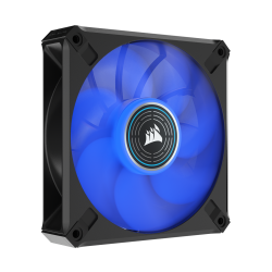VENTILATOR CORSAIR, "ML120 LED ELITE Blue Premium", pt carcasa PC, 120 mm, 2000 rpm, LED albastru, 1 ventilator, "CO-9050122-WW"