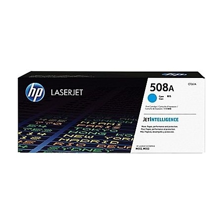 Toner Original HP Cyan, nr.508A, pentru LaserJet  M552|M553|M577, 5K, (timbru verde 1.2 lei) , "CF361A"