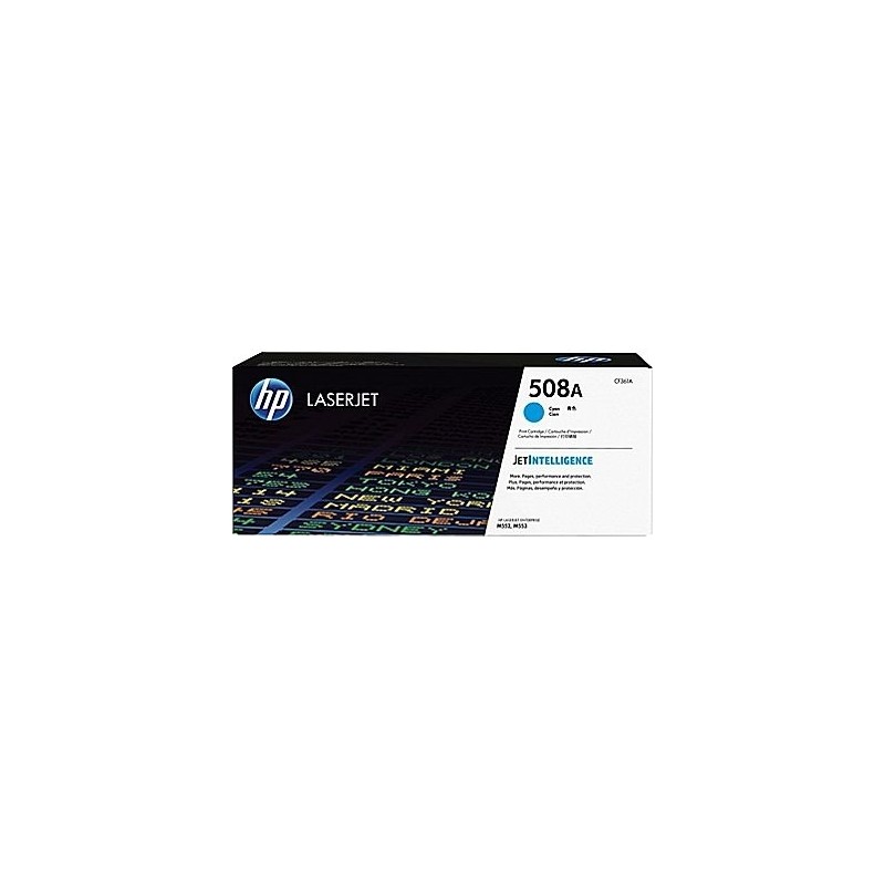 Toner Original HP Cyan, nr.508A, pentru LaserJet  M552|M553|M577, 5K, (timbru verde 1.2 lei) , "CF361A"