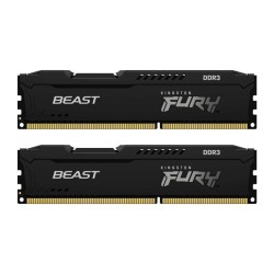Memorie DDR Kingston DDR3 8 GB, frecventa 1600 MHz, 4 GB x 2 module, radiator, "KF316C10BBK2/8"