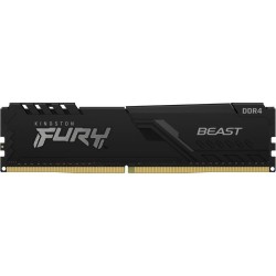 Memorie DDR Kingston Fury Beast DDR4 8 GB, frecventa 3733 MHz, 1 modul, radiator, "KF437C19BB/8"