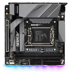 PLACA de BAZA Gigabyte "B660I AORUS PRO D4", skt LGA 1700, mATX, Intel B660, 2 x DDR4, max. 64 GB, 4 x SATA, 1 x M.2, 7.1, "B660