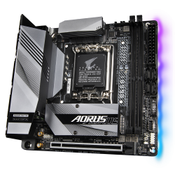 PLACA de BAZA Gigabyte "B660I AORUS PRO D4", skt LGA 1700, mATX, Intel B660, 2 x DDR4, max. 64 GB, 4 x SATA, 1 x M.2, 7.1, "B660