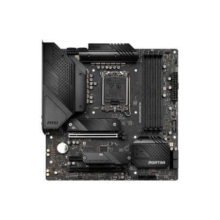 PLACA de BAZA MSI "MAG B660M MORTAR", skt LGA 1700, mATX, Intel B660, 4 x DDR4, max. 128 GB, 4 x SATA, 2 x M.2, 7.1, "MAG B660M 