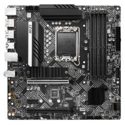 PLACA de BAZA MSI "PRO B660M-A DDR4", skt LGA 1700, mATX, Intel B660, 4 x DDR4, max. 128 GB, 4 x SATA, 2 x M.2, 7.1, "PRO B660M-