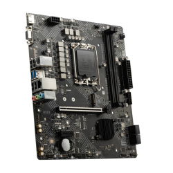 PLACA de BAZA MSI "PRO B660M-E DDR4", skt LGA 1700, mATX, Intel B660, 2 x DDR4, max. 64 GB, 4 x SATA, 1 x M.2, 7.1, "PRO B660M-E