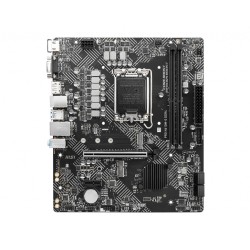 PLACA de BAZA MSI "PRO H610M-G DDR4", skt LGA 1700, mATX, Intel H610, 4 x DDR4, max. 128 GB, 4 x SATA, 1 x M.2, 7.1, "PRO H610M-