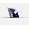 NOTEBOOK Apple, "MacBook Pro 14" 14.0 inch, M1 Pro, 16 GB DDR4, SSD 512 GB, integrata, macOS, "MKGR3ZE/A" ((timbru verde 3.5 lei