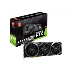 PLACA VIDEO MSI "GeForce RTX 3080 Ti VENTUS 3X", 12 GB GDDR6X 384 biti, PCI Express 4.0 x 16, HDMI DisplayPort x 3, sistem racir