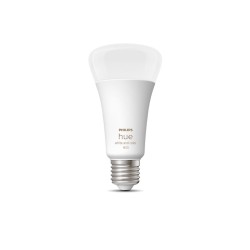 BEC smart LED Philips, soclu E27, putere 13.5W, forma clasic, lumina multicolora, alimentare 220 - 240 V, "000008719514288157" (