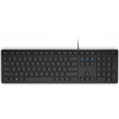 TASTATURI DELL, "580", cu fir, 105 taste format standard (104-108 taste), USB, negru, "580-ADHK"  (timbru verde 0.8 lei)